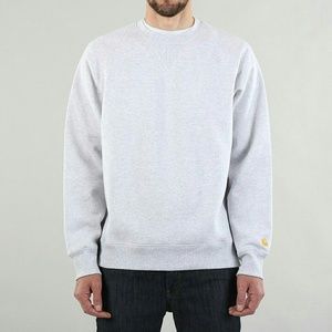 Carhartt WIP Chase sweat Ash heather